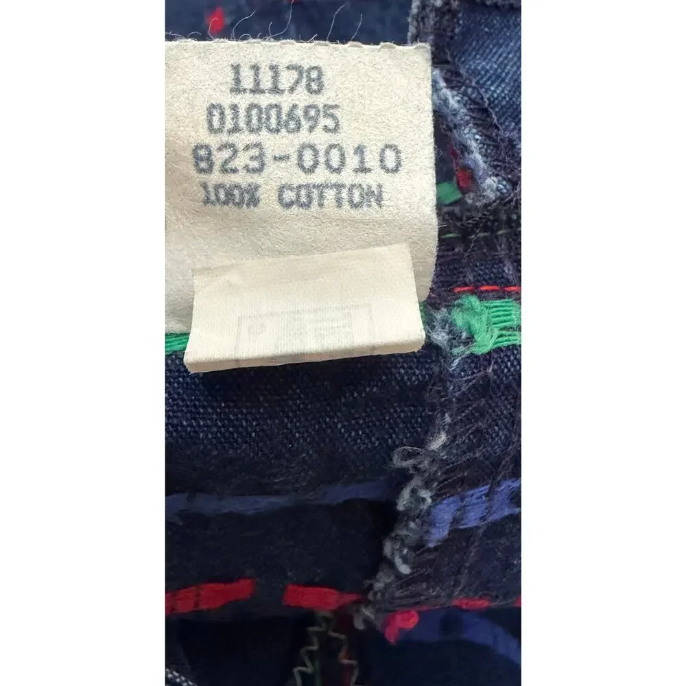 Vintage Union Osh Kosh Made in USA denim cuffed overalls size 18 months